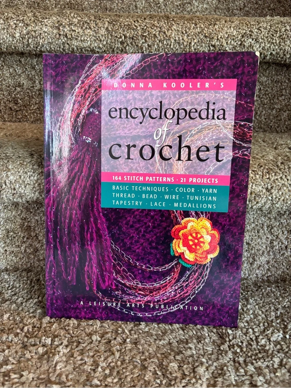 's Encyclopedia of Crochet - Purple Cover